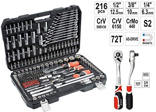 Yato YT-38841 Socket Set 1/4