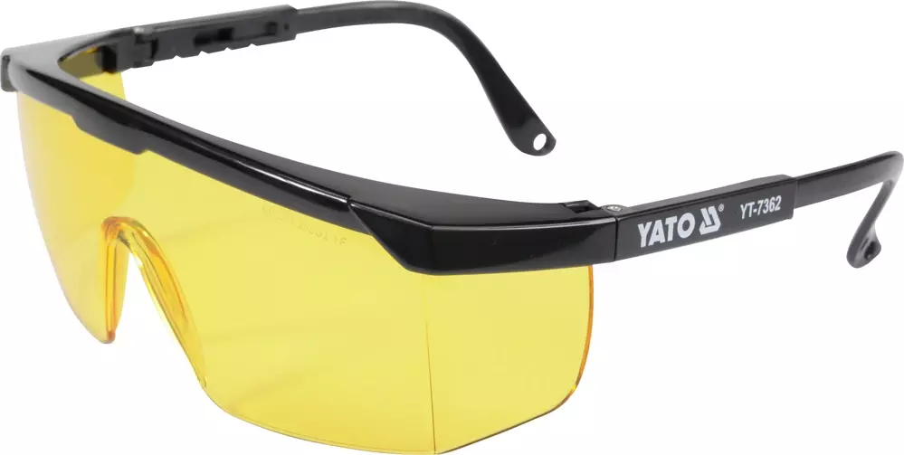 YT7362 Yato Yellow Safety Glasses