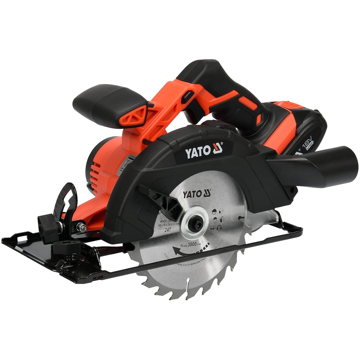 YT82810 18V CIRCULAR SAW 165MM SET